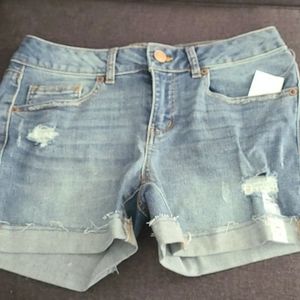 SO Brand Stretch Denim Shorts Size 9 NWT